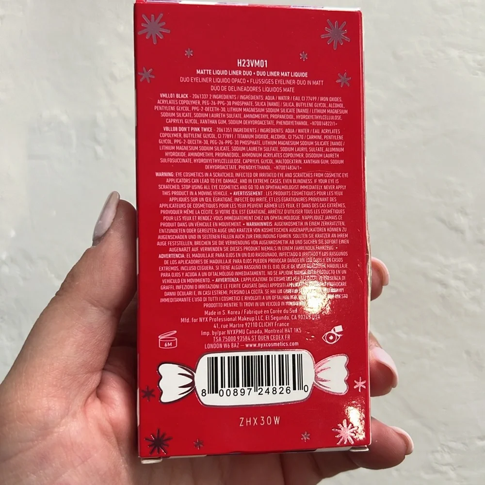 NYX brand new
